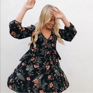 CJLA Floral Dress